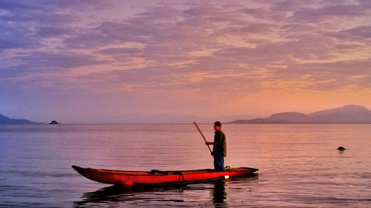 Fisherman in Laguna de Bay, The Philippines. Picture by SCPW